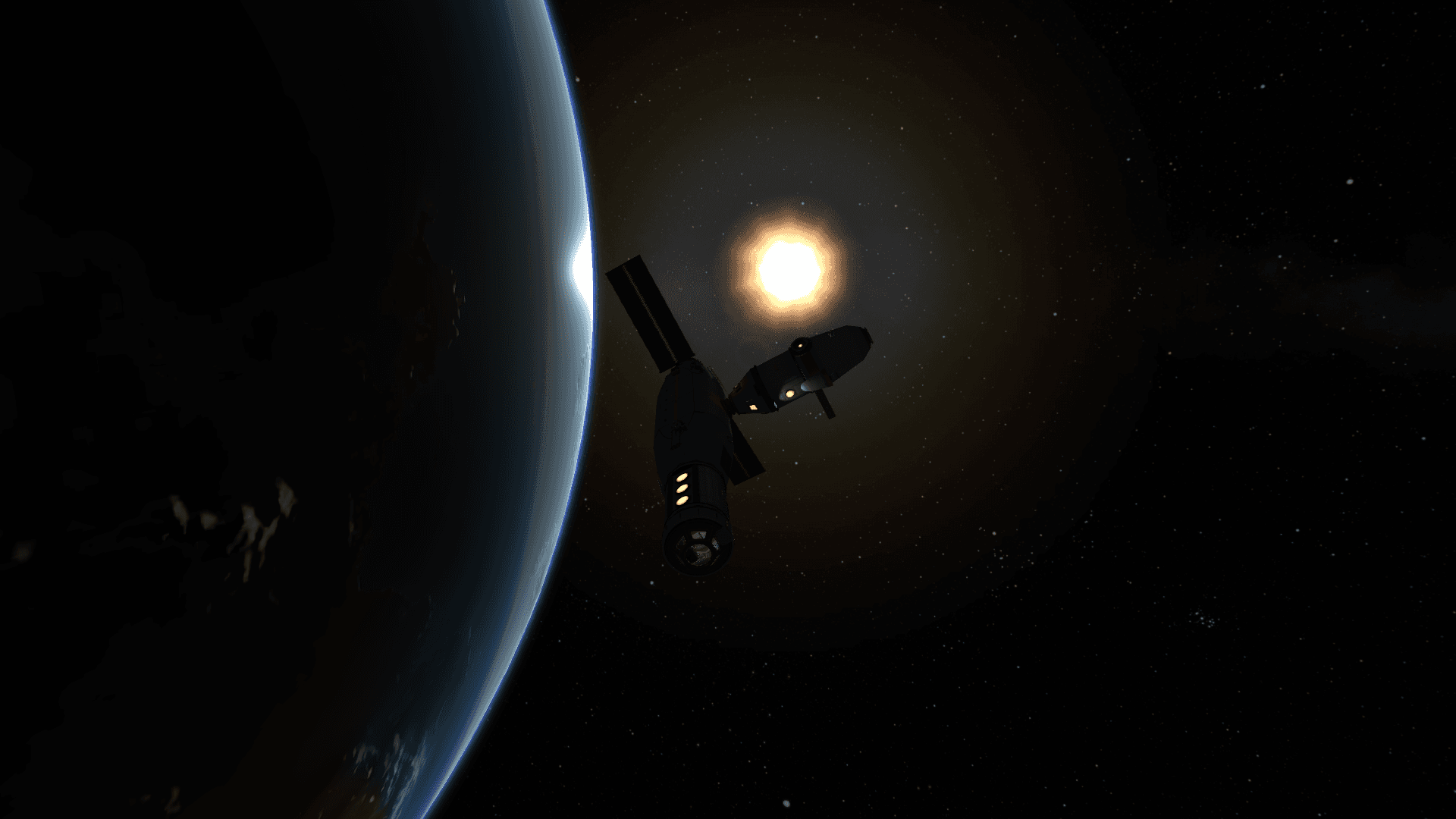 結合後の国際宇宙ステーション
